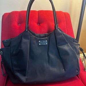 Kate Spade Black Stevie Diaper Bag